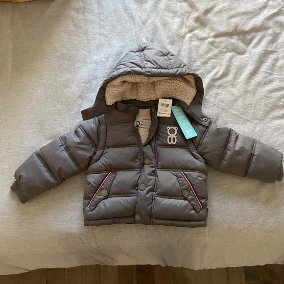OBAIBI 23 month Grey Winter Coat - Picture 1 of 3